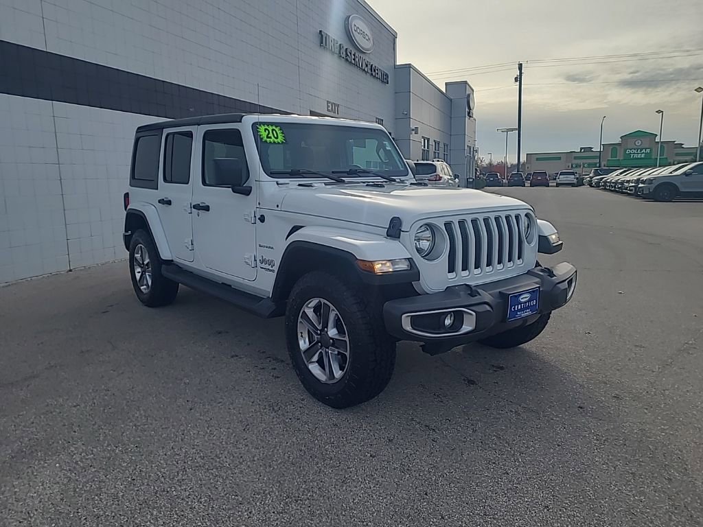 Used 2020 Jeep Wrangler Unlimited Sahara w/ Uconnect 4C Nav & Sound Group image 8
