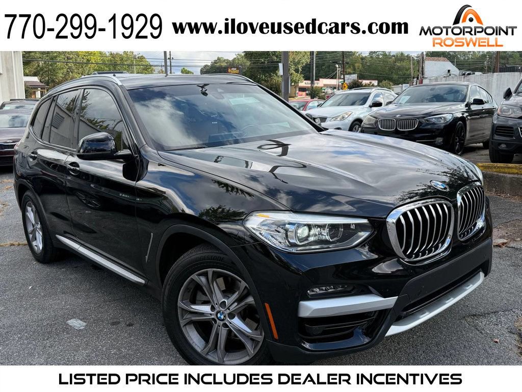 Used 2020 BMW X3 sDrive30i w/ Convenience Package