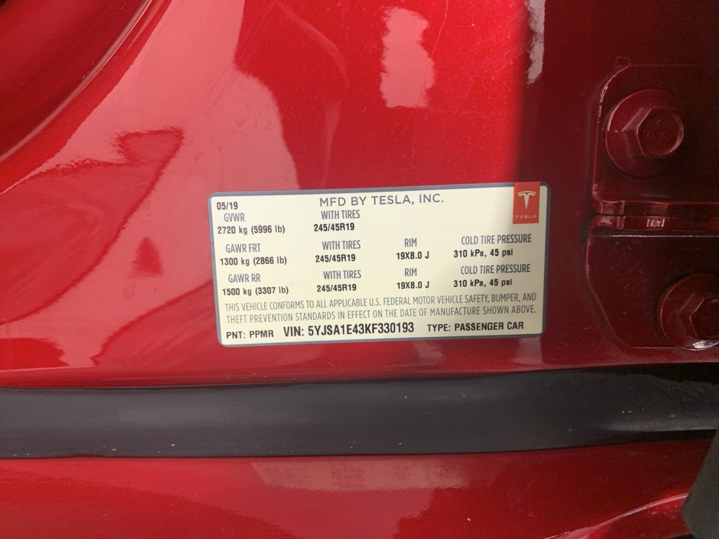 Used 2019 Tesla Model S 100D AWD/4WD image 13