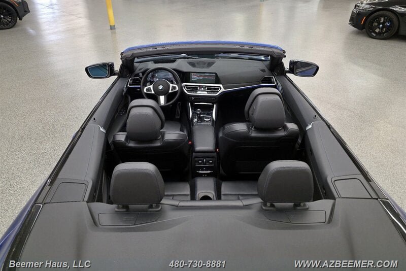 Used 2021 BMW 430i Convertible w/ M Sport Package RWD image 33