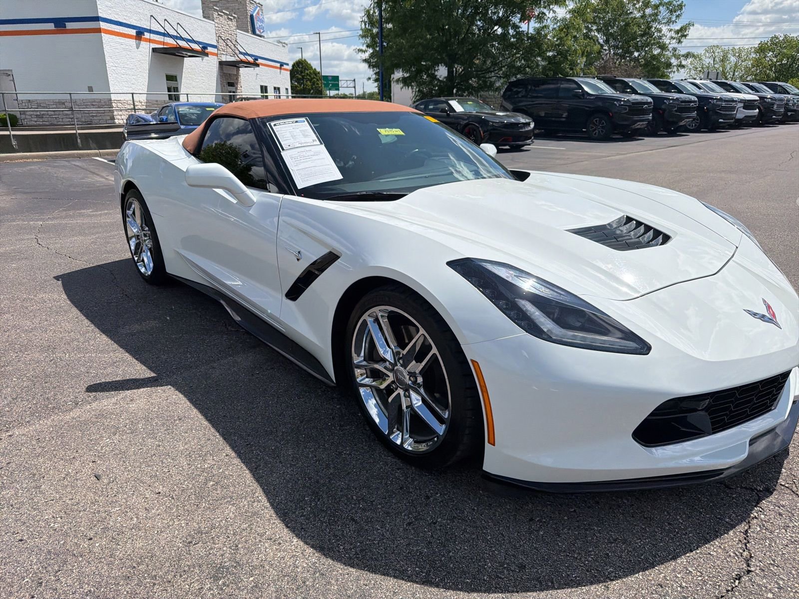 Used 2016 Chevrolet Corvette Stingray Convertible w/ 2LT Preferred Equipment Group RWD image 7