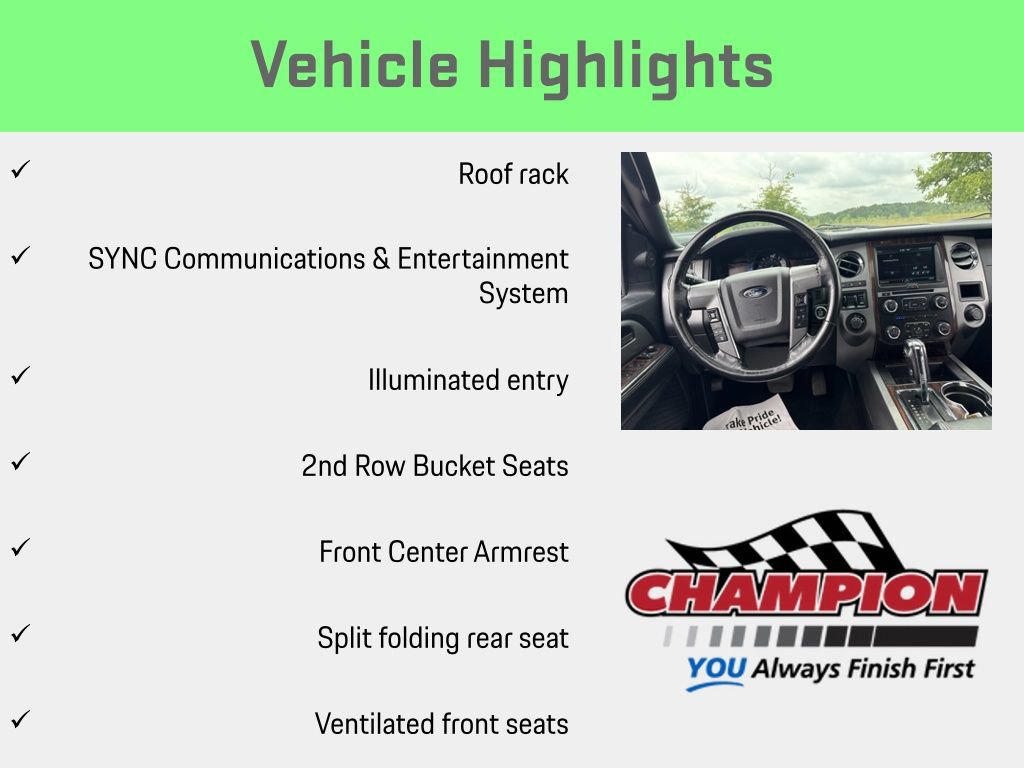 Used 2015 Ford Expedition EL Platinum AWD/4WD image 18