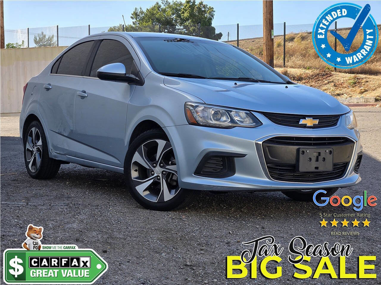 Used 2018 Chevrolet Sonic Premier FWD image 1