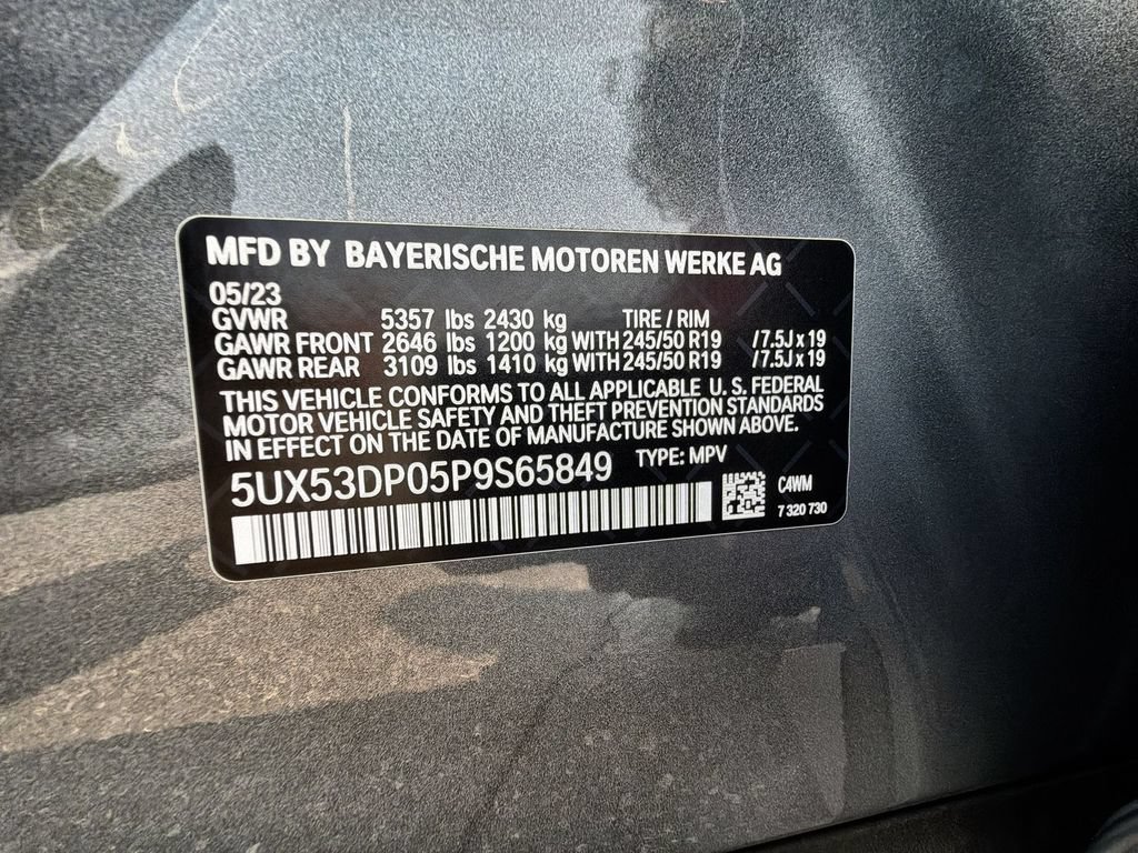 Used 2023 BMW X3 xDrive30i w/ Premium Package AWD/4WD image 29