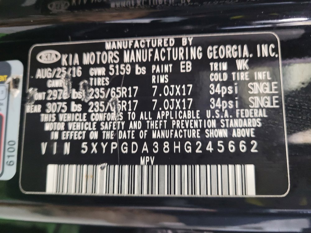 Used 2017 Kia Sorento AWD image 33
