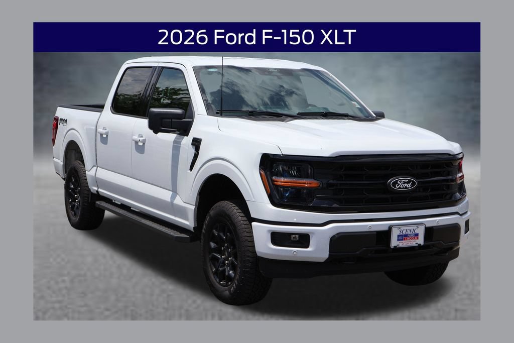 New 2026 Ford F150 XLT w/ Equipment Group 302A MID
