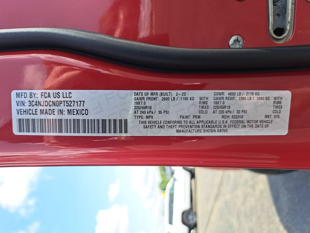 Certified 2023 Jeep Compass Limited AWD/4WD image 35