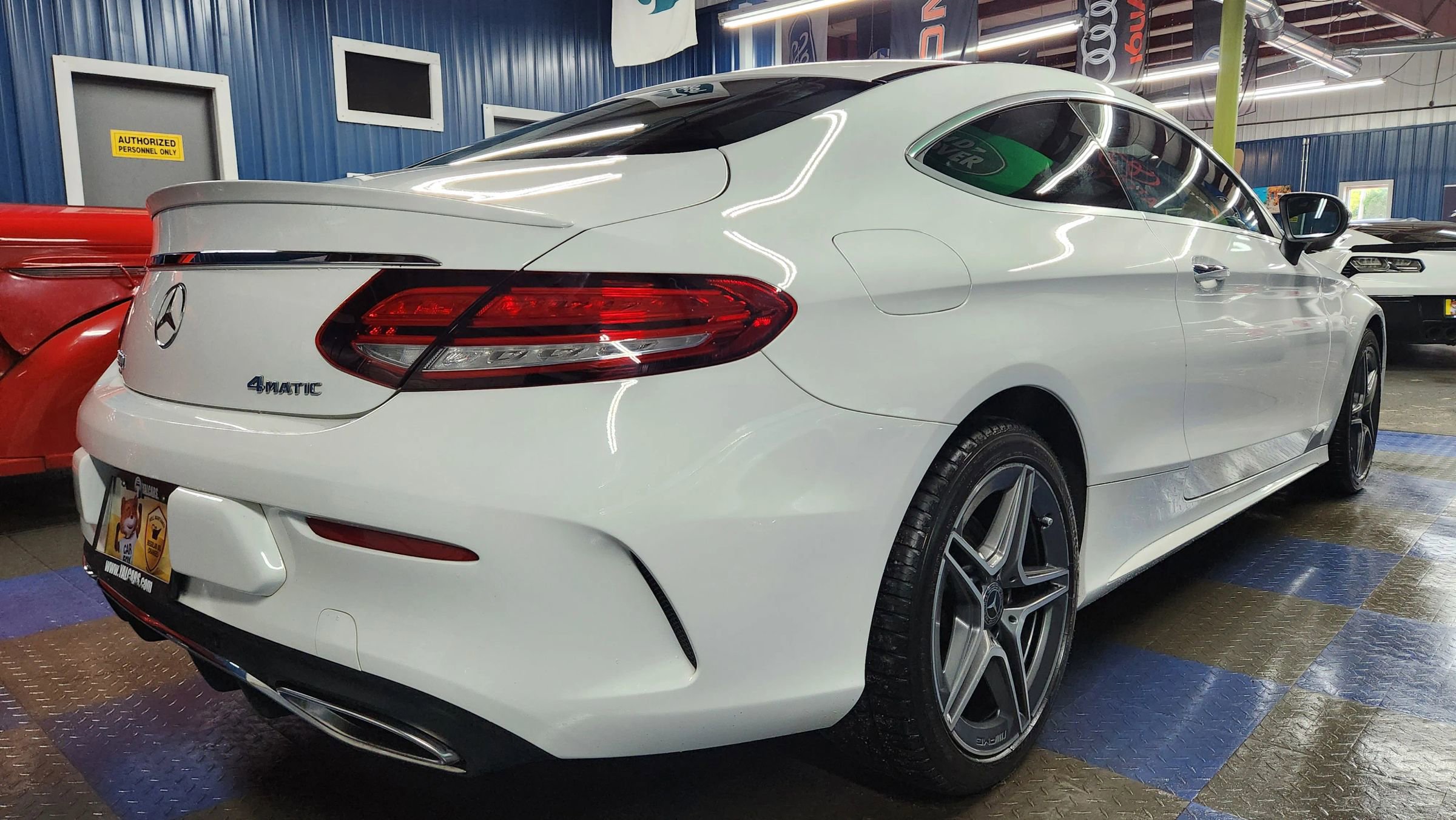 Used 2019 Mercedes-Benz C 300 4MATIC Coupe w/ AMG Line image 3
