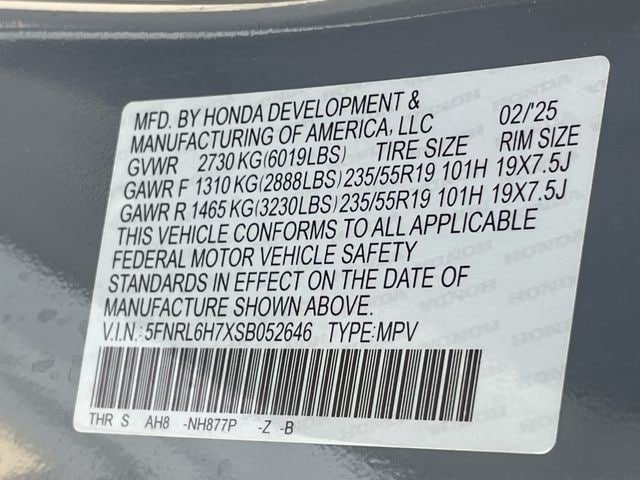 Certified 2025 Honda Odyssey Sport-L image 32