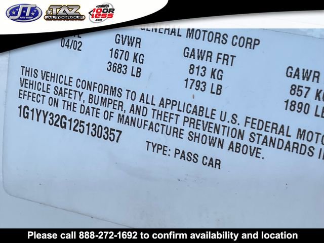 Used 2002 Chevrolet Corvette Convertible w/ Preferred Equipment Group2 image 14