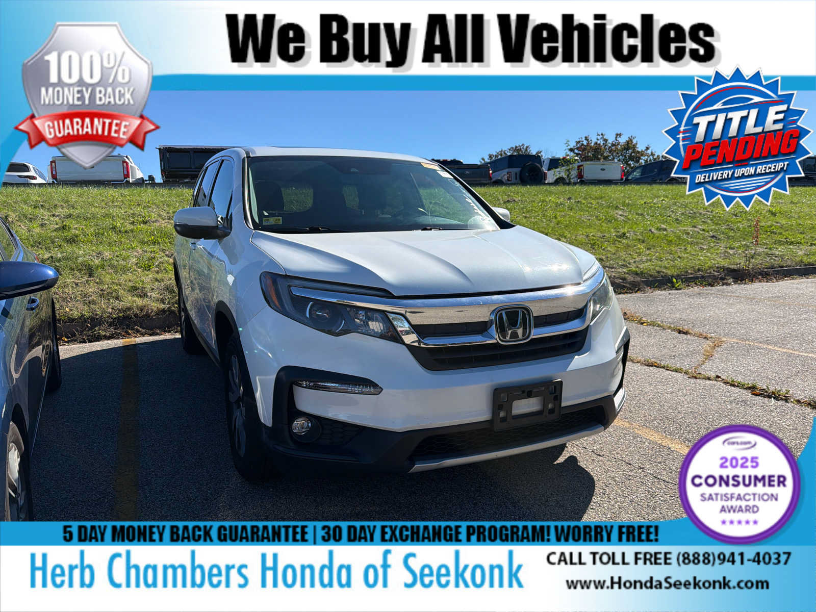 Used 2021 Honda Pilot EX-L