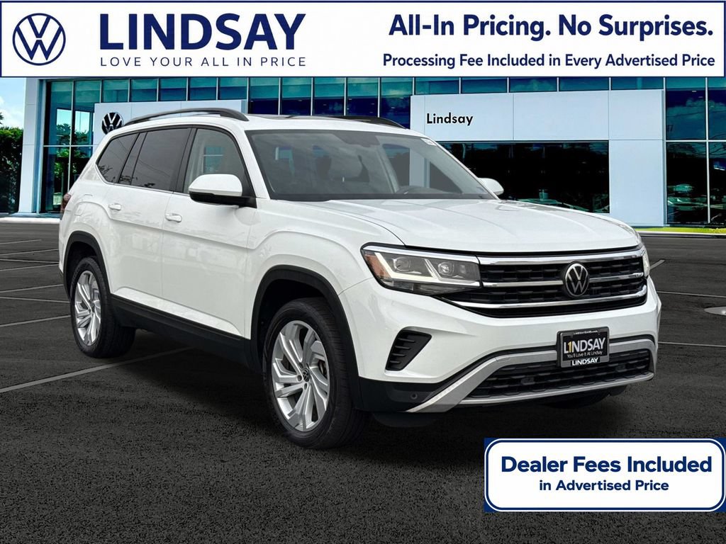 Used 2023 Volkswagen Atlas SE w/ Panoramic Sunroof Package AWD/4WD image 1