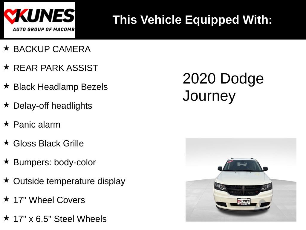 Used 2020 Dodge Journey SE w/ Blacktop Package image 3