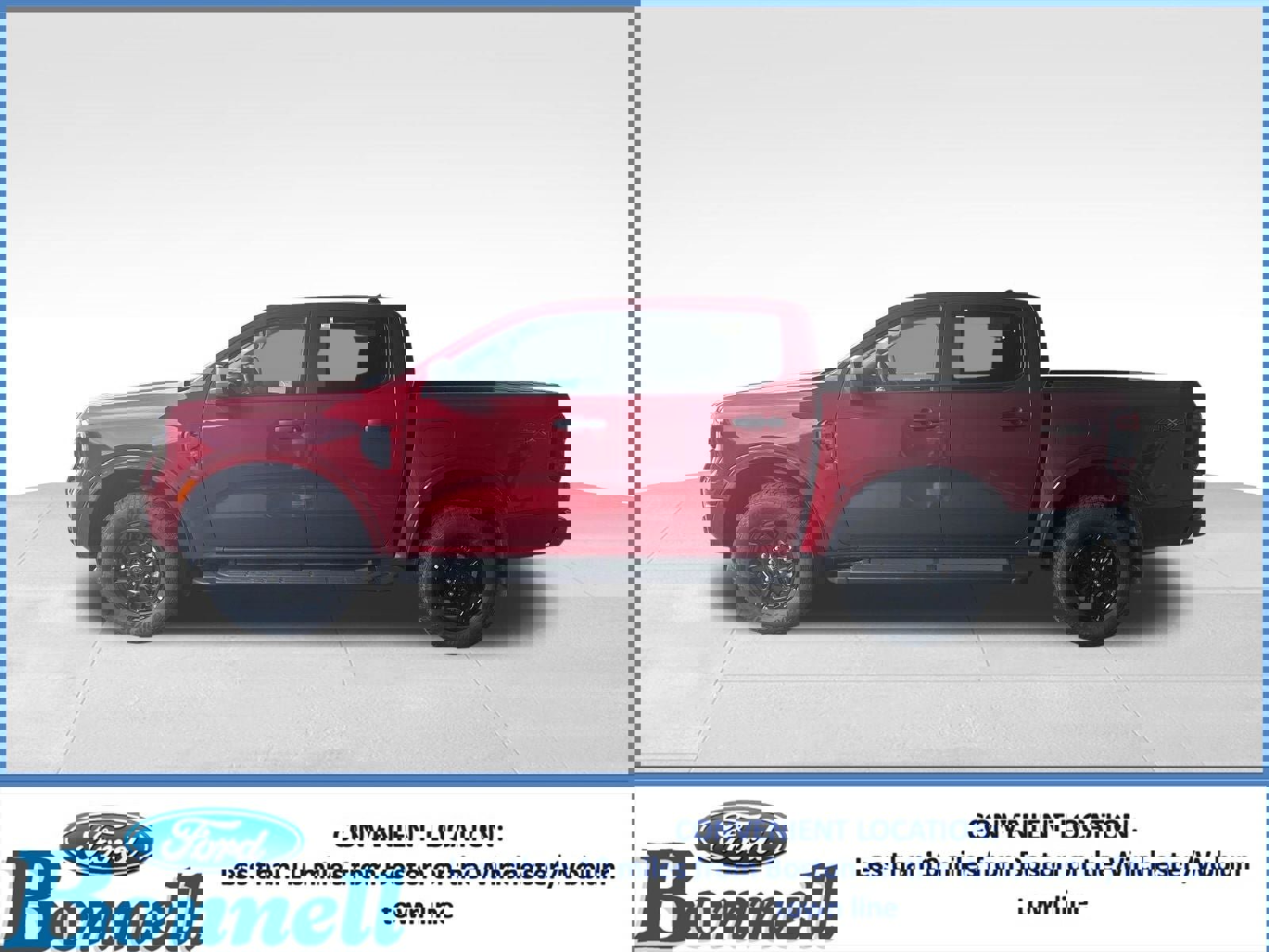 New 2025 Ford Ranger XLT w/ Black Appearance Package image 2