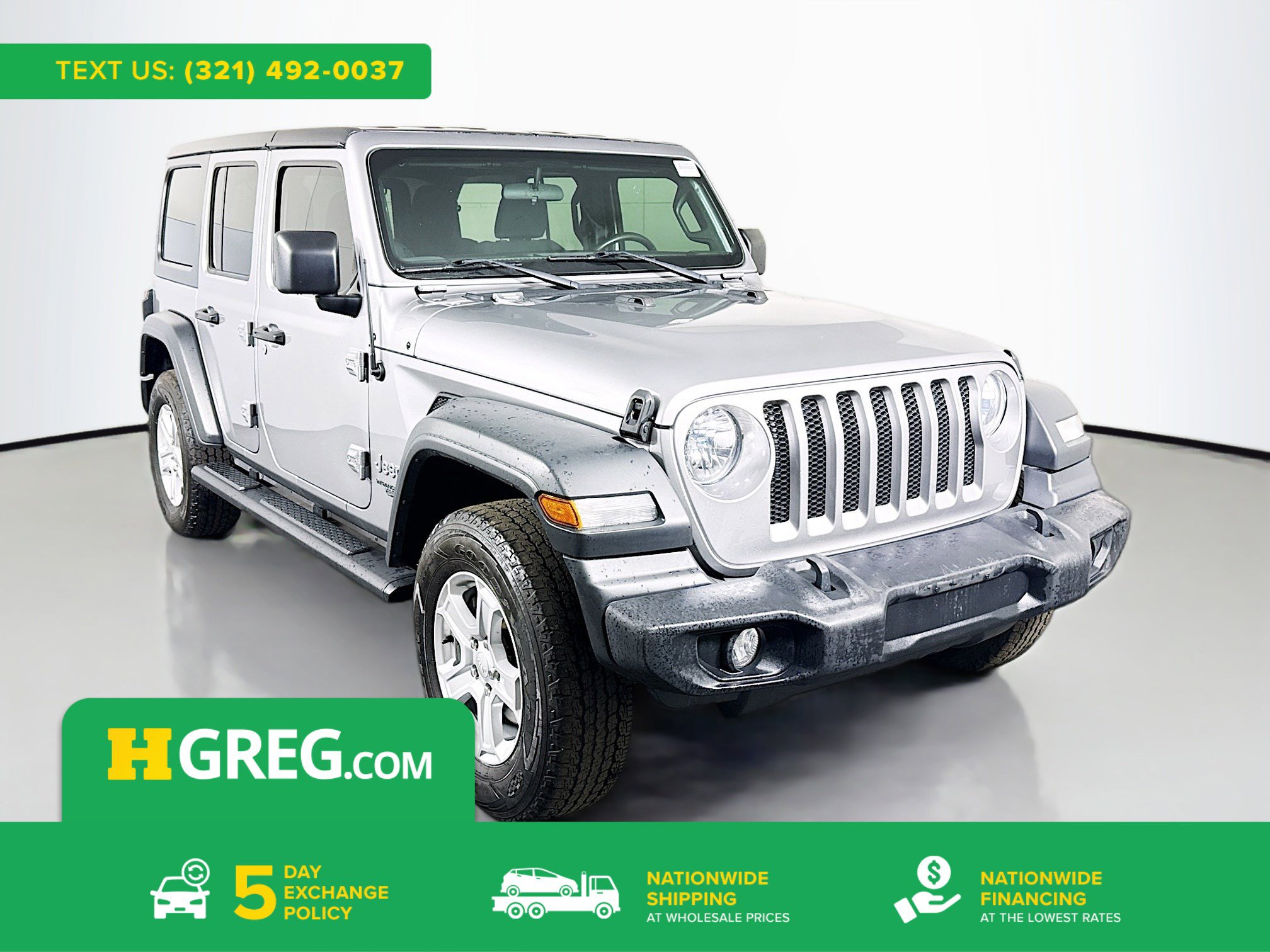 Used 2018 Jeep Wrangler Unlimited Sport S