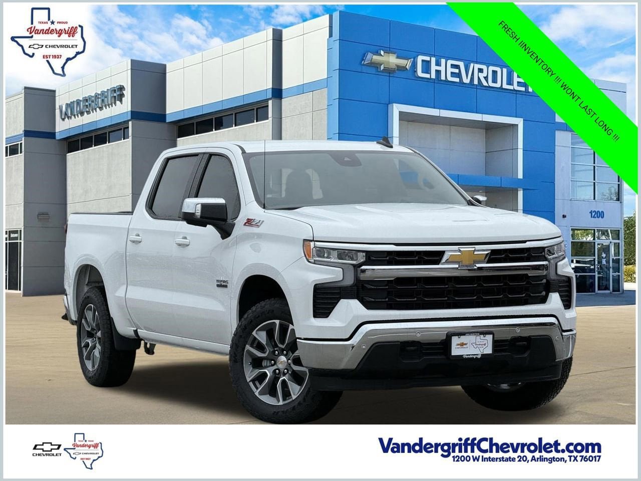 New 2026 Chevrolet Silverado 1500 LT w/ Texas Edition Plus AWD/4WD image 1