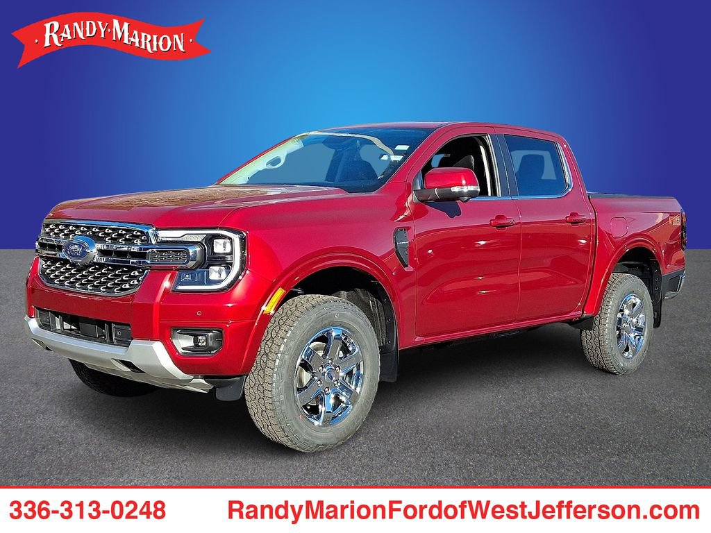 New 2025 Ford Ranger Lariat w/ FX4 Off-Road Package