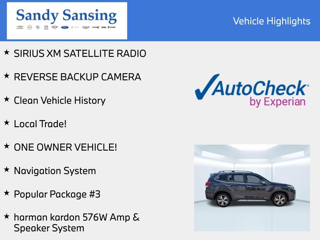 Used 2019 Subaru Forester Touring w/ Popular Package #3 AWD/4WD image 7