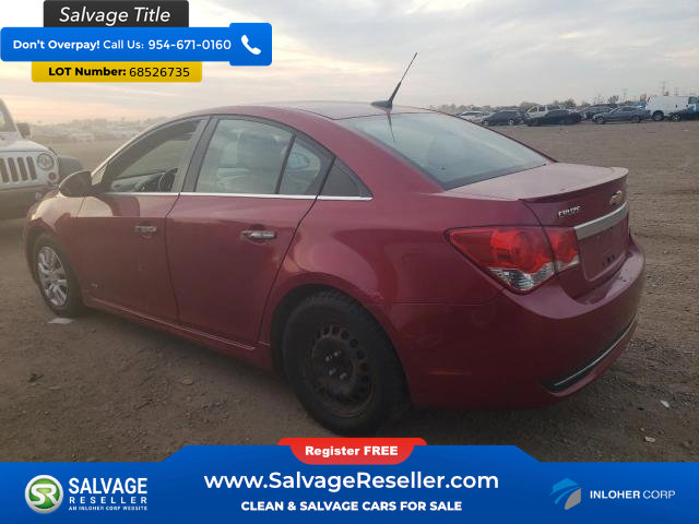 Used 2013 Chevrolet Cruze LTZ w/ Enhanced Safety Package FWD image 3