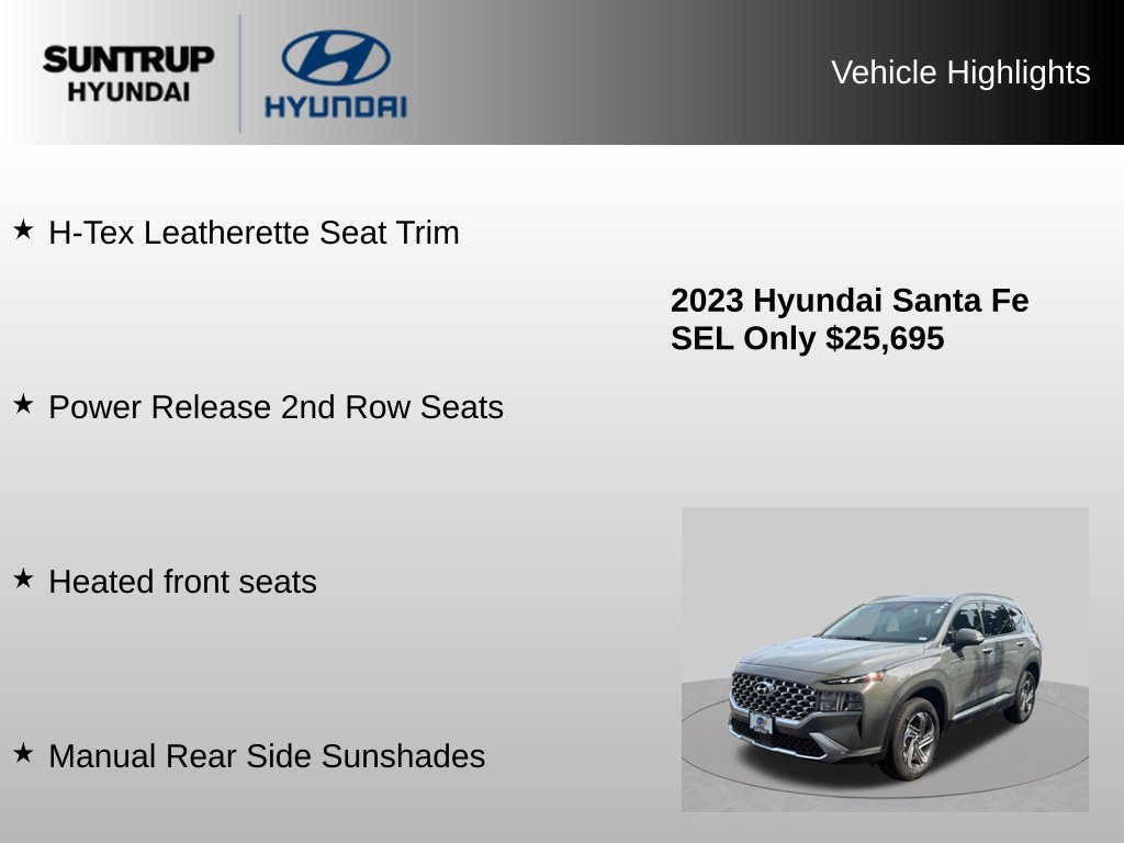 Used 2023 Hyundai Santa Fe SEL w/ Premium Package AWD/4WD image 38