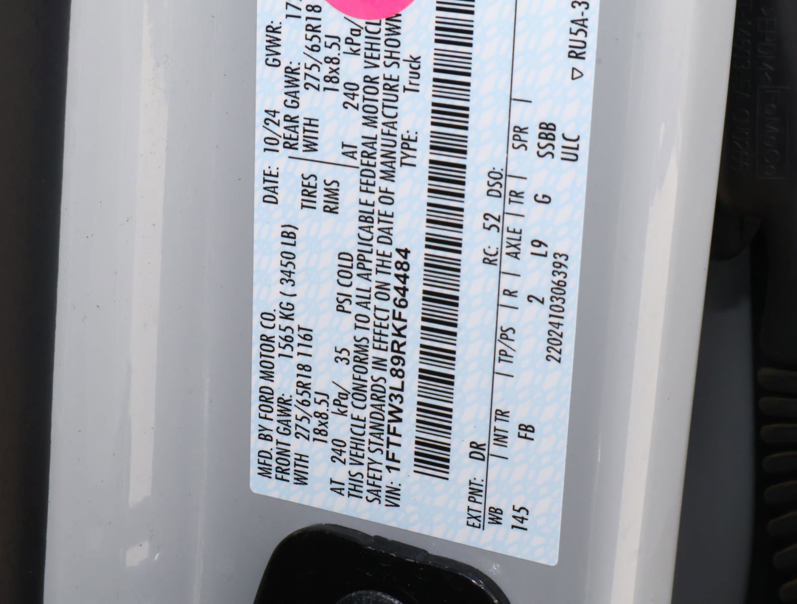 Used 2024 Ford F150 XLT w/ FX4 Off-Road Package image 25