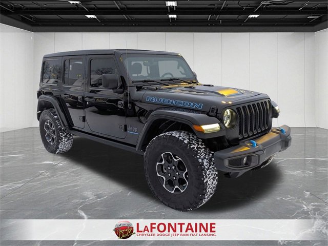 Used 2023 Jeep Wrangler Unlimited Rubicon 4xe w/ Cold Weather Group image 7