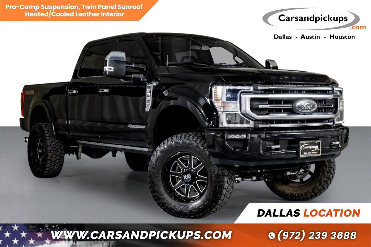 Used 2021 Ford F350 Platinum w/ Tremor Off-Road Package AWD/4WD video 1