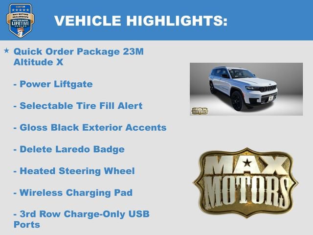 New 2025 Jeep Grand Cherokee L Altitude image 11