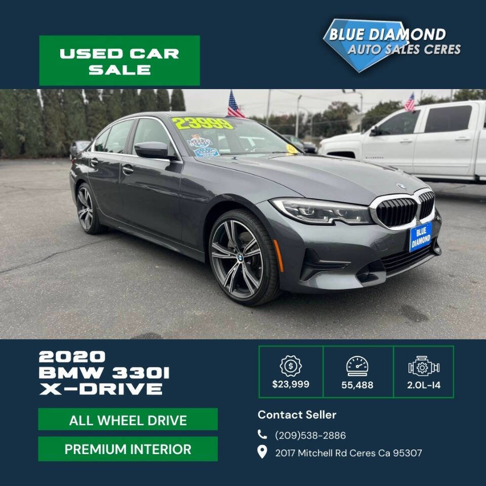 Used 2020 BMW 330i xDrive Sedan w/ Premium Package image 1
