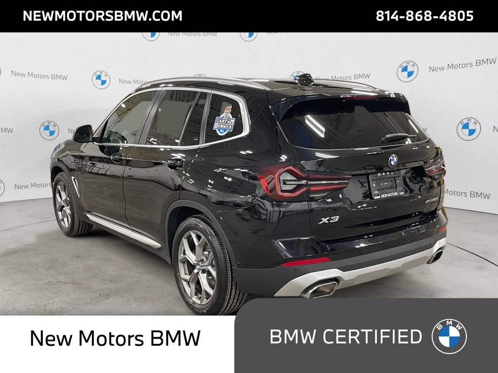 Certified 2024 BMW X3 xDrive30i w/ Premium Package AWD/4WD image 3