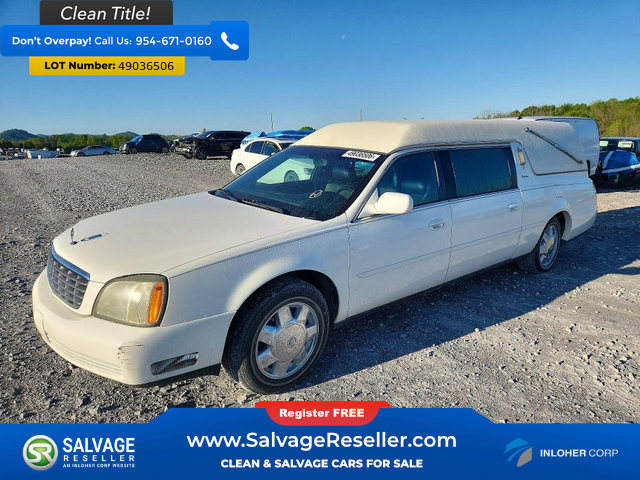 Used 2004 Cadillac De Ville Hearse