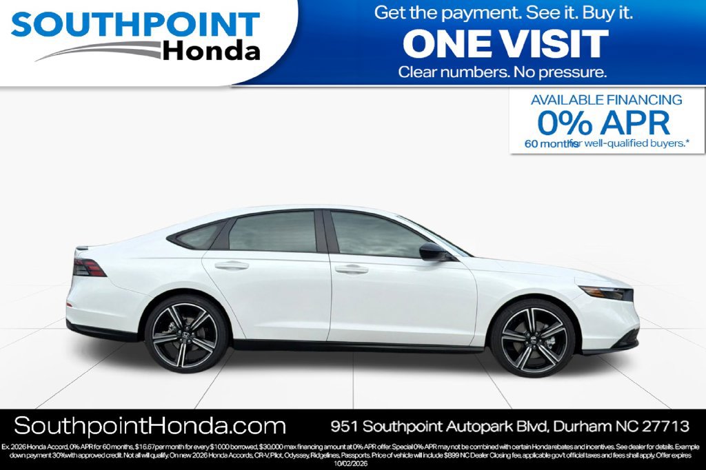 New 2026 Honda Accord Sport image 2