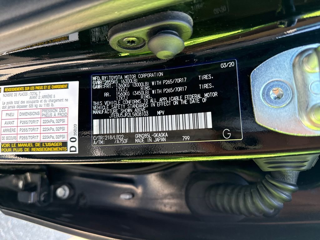 Used 2020 Toyota 4Runner SR5 Premium w/ Moonroof Package AWD/4WD image 14