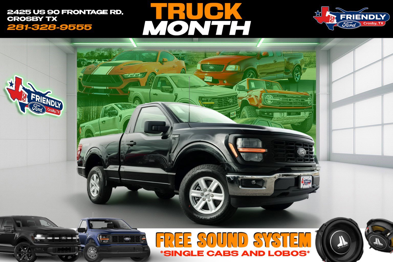 New 2026 Ford F150 XL w/ Equipment Group 103A High