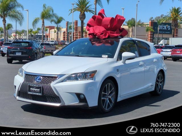 Used 2015 Lexus CT 200h w/ F Sport w/Nuluxe Interior FWD image 1