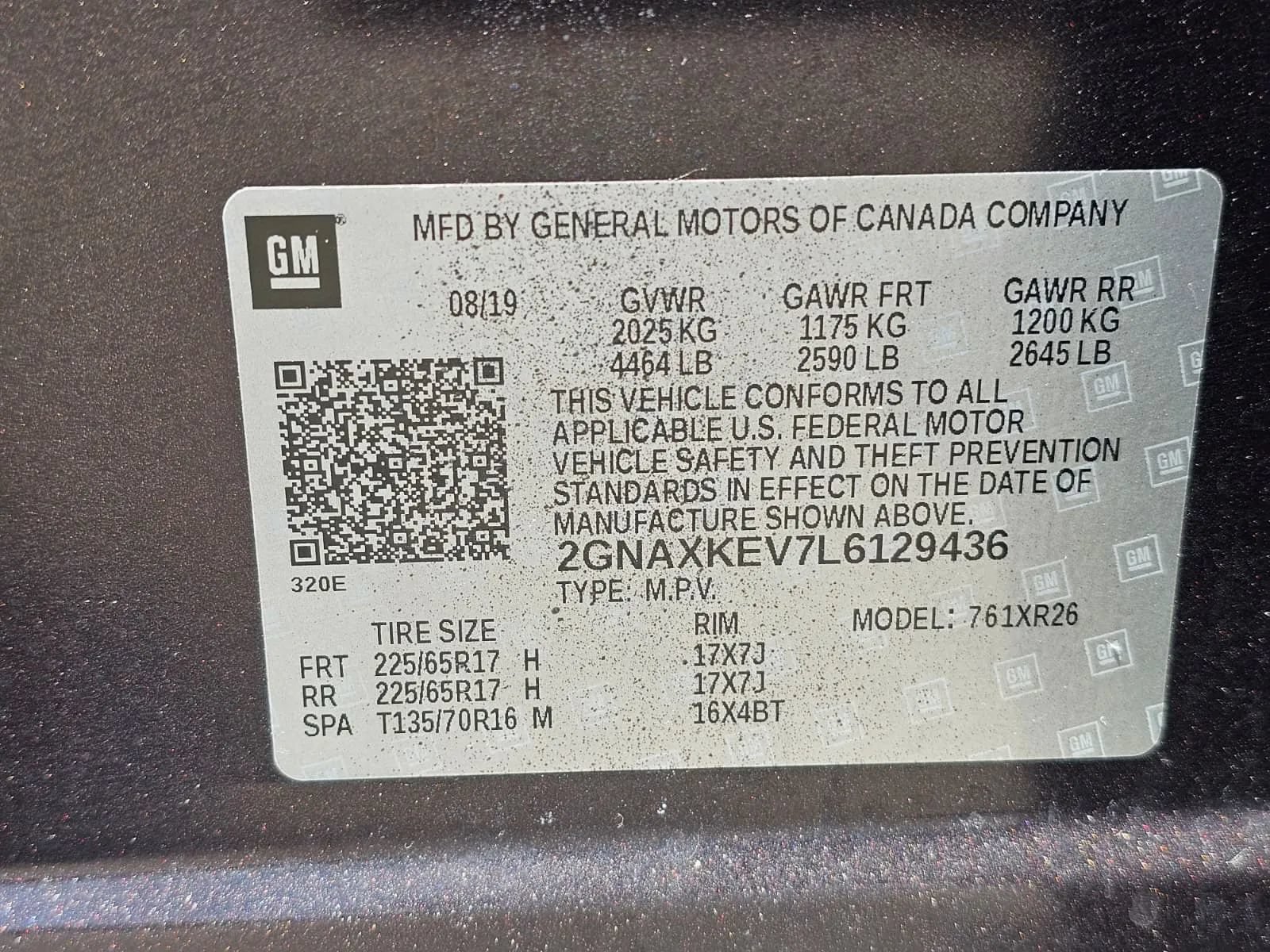 Used 2020 Chevrolet Equinox LT FWD image 30