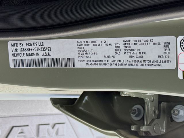 New 2026 RAM 1500 4x4 Crew Cab image 31
