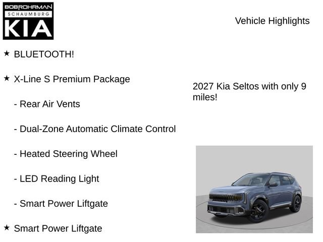 New 2027 Kia Seltos X-Line S w/ X-Line S Premium Package AWD/4WD image 7