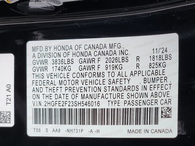 Used 2025 Honda Civic LX image 27