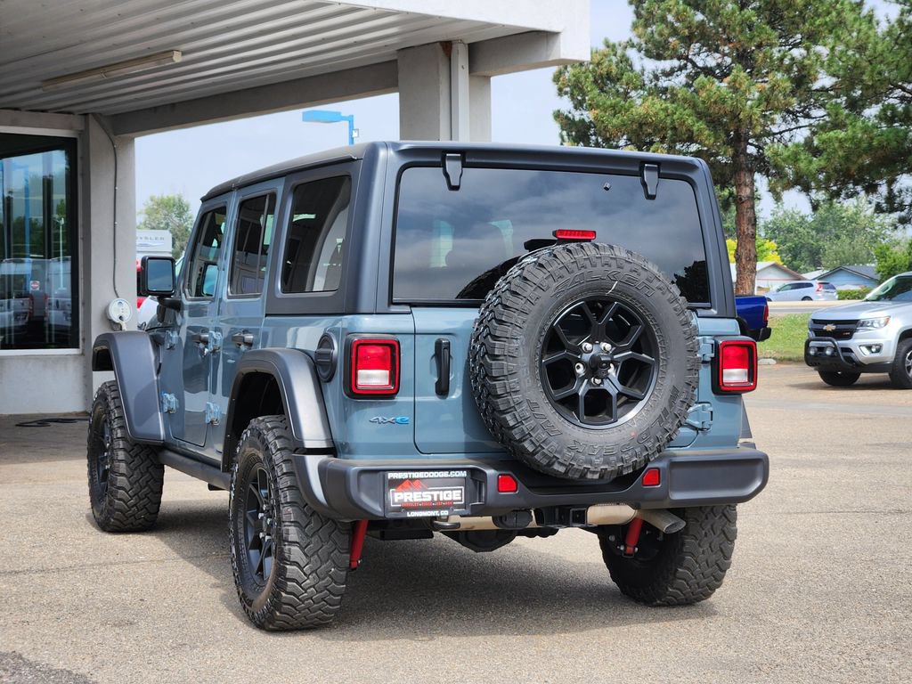 Used 2025 Jeep Wrangler Unlimited Sport S 4xe AWD/4WD image 3
