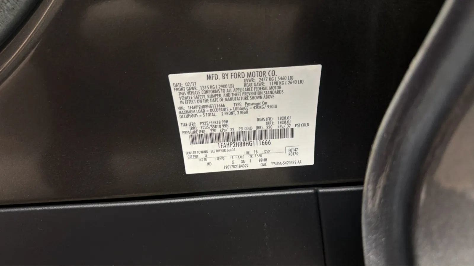Used 2017 Ford Taurus SEL AWD/4WD image 22