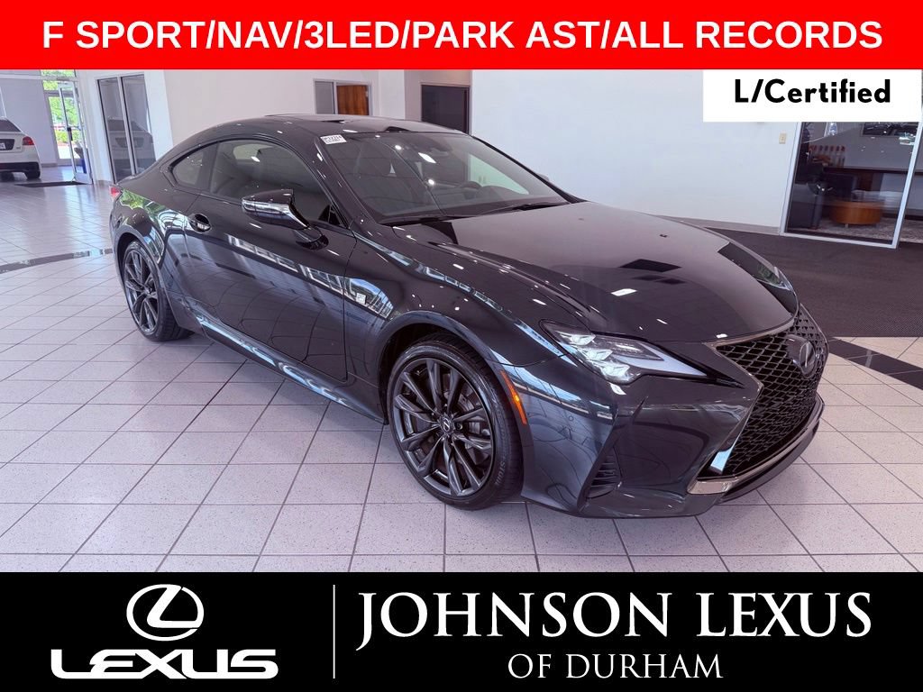 Certified 2025 Lexus RC 350 F Sport w/ Navigation Package
