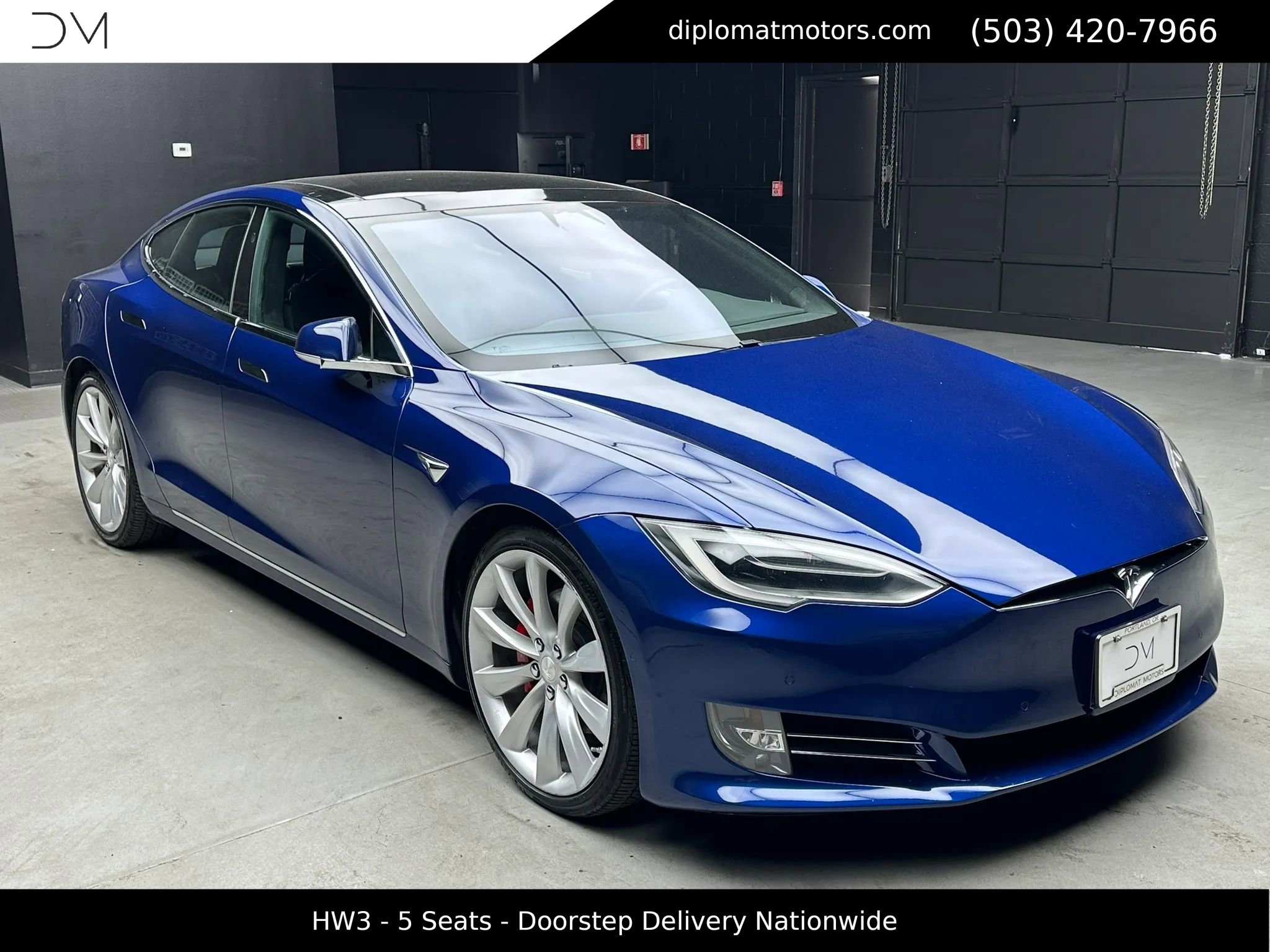 Used 2016 Tesla Model S P100D AWD/4WD image 9