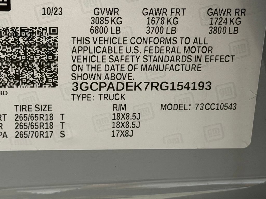Used 2024 Chevrolet Silverado 1500 RST RWD image 43