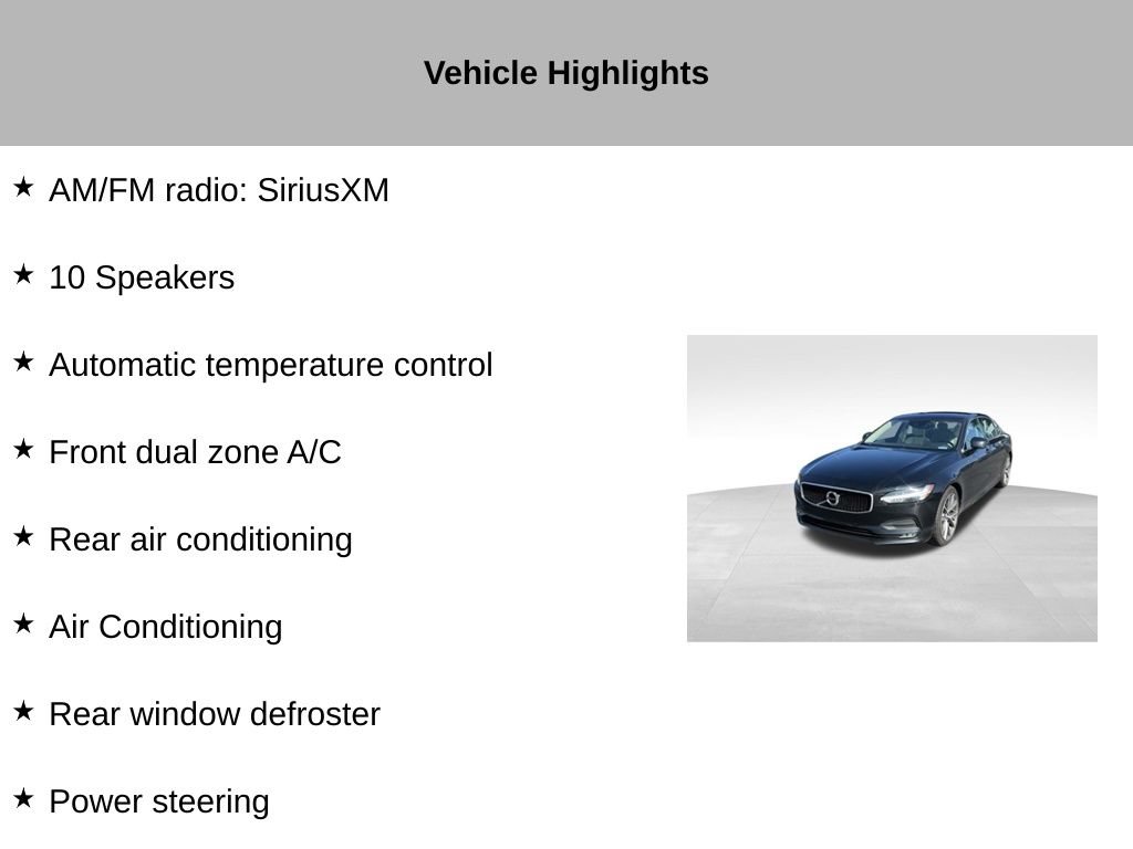 Used 2019 Volvo S90 T5 Momentum w/ Protection Package AWD/4WD image 14