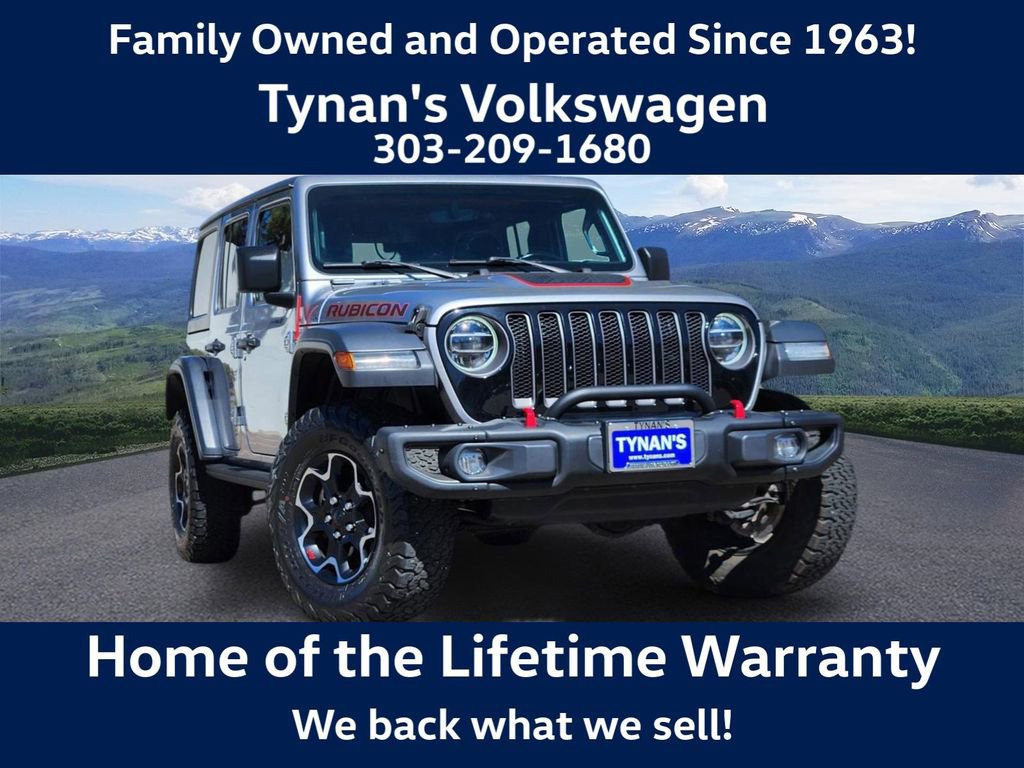 Used 2020 Jeep Wrangler Unlimited Rubicon w/ Quick Order Package 28Y Recon image 1