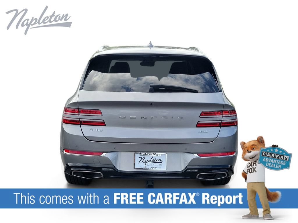 Used 2022 Genesis GV80 2.5T w/ Advanced Package 02 AWD/4WD image 3