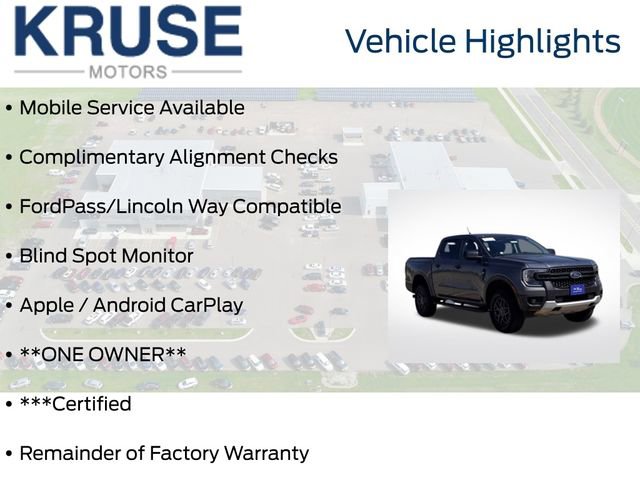 Used 2024 Ford Ranger XLT w/ FX4 Off-Road Package AWD/4WD image 26