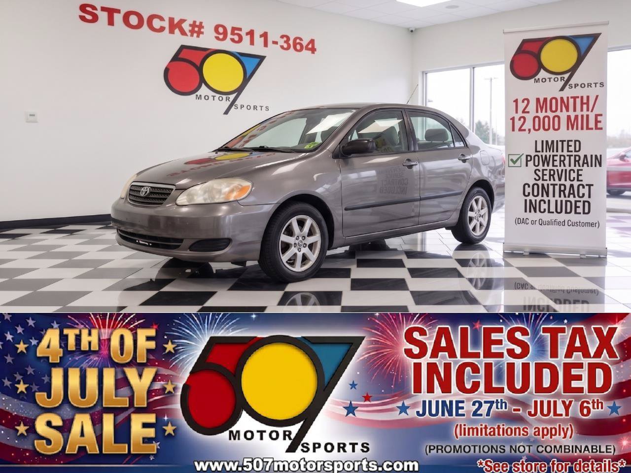 Used 2003 Toyota Corolla CE