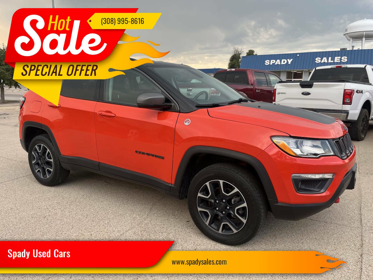 Used 2019 Jeep Compass Trailhawk image 1